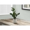 Monarch Specialties Artificial Plant, 20" Tall, Zz, Indoor, Faux, Fake, Table, Greenery, Potted, Real Touch, Decorative I 9500